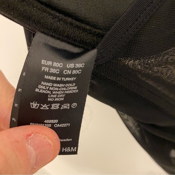 H&M leopard print and black Y2K Witchy corset Bustier women’s size 36 C(31) - Picture 4 of 11